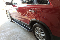 Kia Sorento II XM 2009–2014 Bosphorus Grey zijsteps (set van 2, aluminium) 2010-2013 foto 3