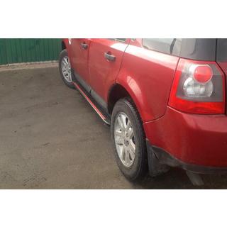 Side steps Maya Red (2 stuks, aluminium) Land Rover Freelander II 2006–2014 foto 3