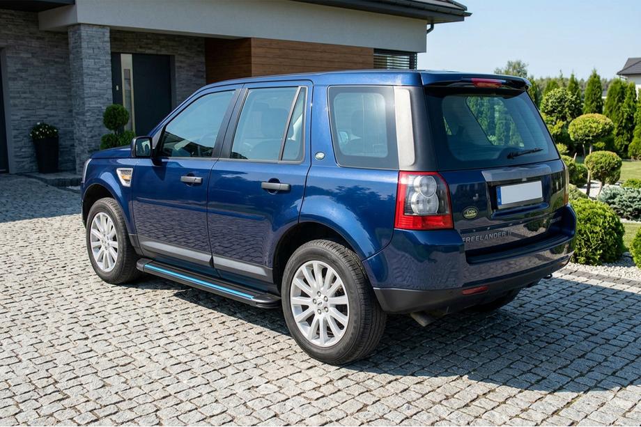 Land Rover Freelander II 2006–2014 Maya Blue sidesteps (2 stuks, aluminium) Image