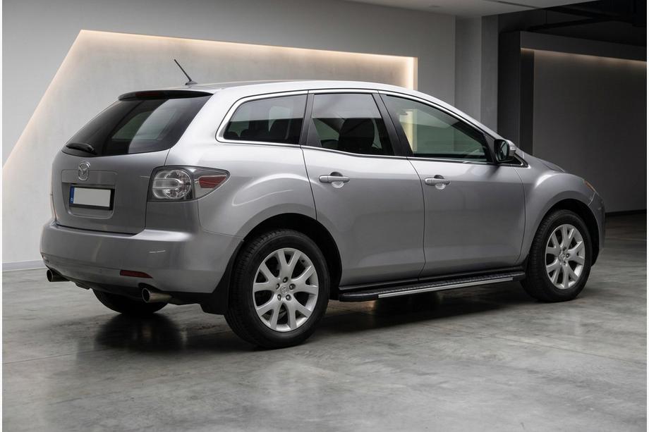 Mazda CX-7 2006–2012 Bosphorus Grey zijsteps (set van 2, aluminium) Image