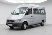 Mercedes Sprinter W901/902/903/904/905 1995–2006 Bosphorus Grey zijsteps (set van 2, aluminium) foto 1