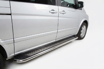 Mercedes Vito W639 2004–2014 Maydos V2 zijtreden (set van 2, aluminium) foto 1