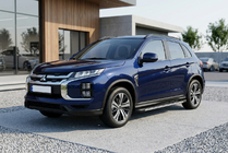 Mitsubishi ASX 2010–2023 Bosphorus Grey zijsteps (set van 2, aluminium) foto 2