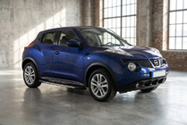 Nissan Juke 2010–2019 Bosphorus Grey zijsteps (set van 2, aluminium) foto 1