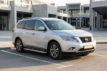 Nissan Pathfinder R52 2012–2021 Maydos V2 zijtreden (set van 2, aluminium) foto 1