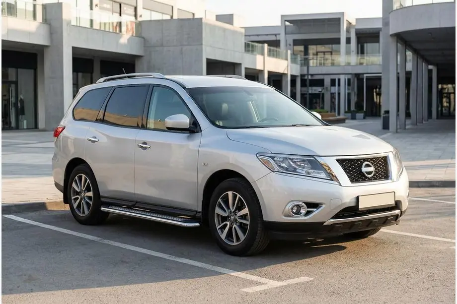 Nissan Pathfinder R52 2012–2021 Maydos V2 zijtreden (set van 2, aluminium) Image