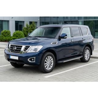 Bosphorus Grey zijsteps (set van 2, aluminium) Nissan Patrol Y62 2010–2024 foto 1