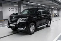 Nissan Patrol Y62 2010–2024 Zijtreden Maya V2 (set van 2, aluminium) foto 1