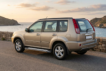 Nissan X-trail T30 2002–2007 Rainbow side steps (2 stuks, aluminium) foto 1