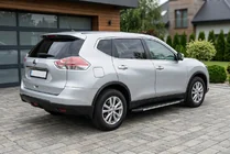 Nissan X-trail T32/Rogue 2014–2021 Bosphorus Grey zijsteps (set van 2, aluminium) foto 1
