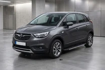 Opel Crossland X 2017–2024 Bosphorus Grey zijsteps (set van 2, aluminium) foto 1
