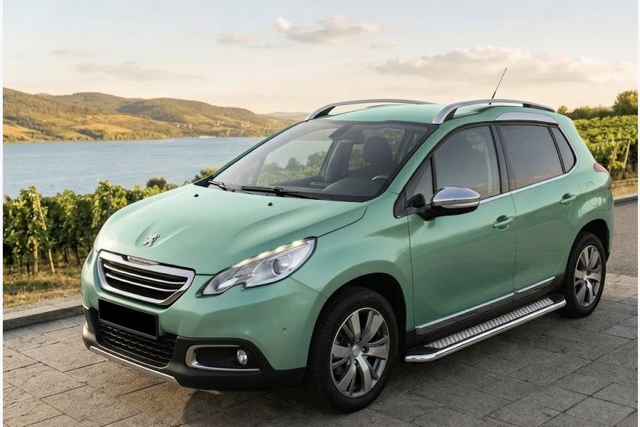 Peugeot 2008 2013–2019 Zijtreden Maydos V2 (2 st., aluminium/RVS) Image