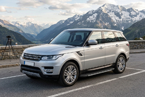 Range Rover Sport 2014–2022 Bosphorus Grey zijsteps (set van 2, aluminium) foto 1