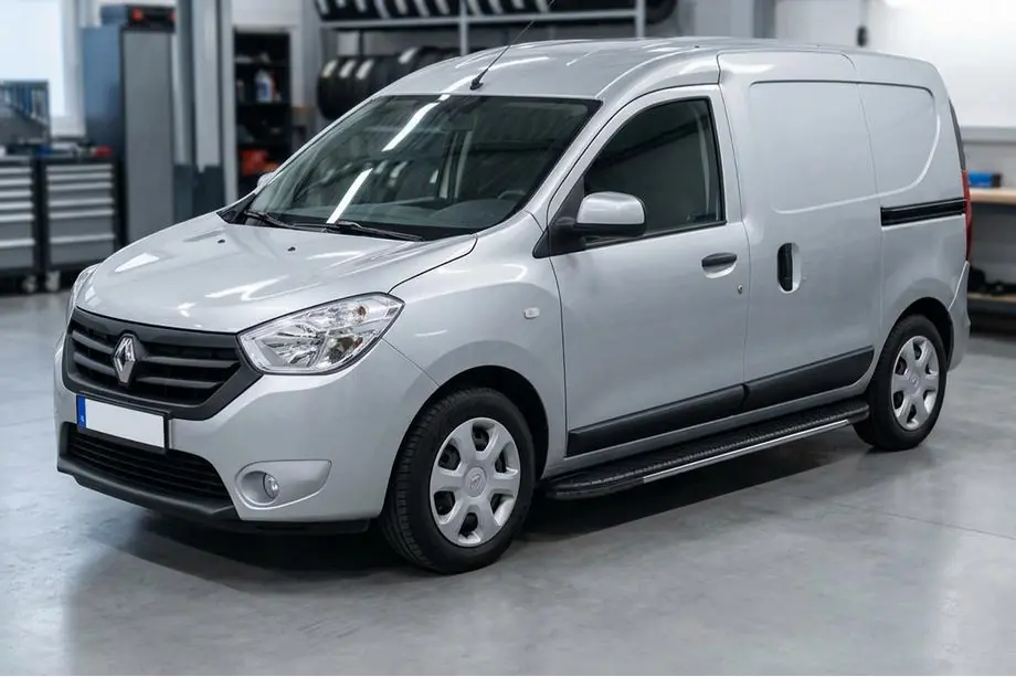 Renault Dokker 2013–2022 Bosphorus Grey zijsteps (set van 2, aluminium) Image
