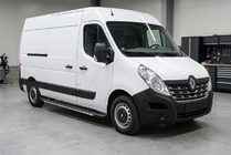 Renault Master 2011–2023 Bosphorus Grey zijsteps (set van 2, aluminium) foto 1
