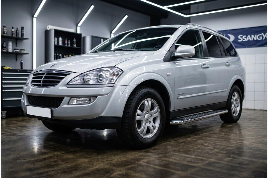 SsangYong Kyron 2005–2014 Zijtreden Maydos V2 (2 st., aluminium/RVS) Image