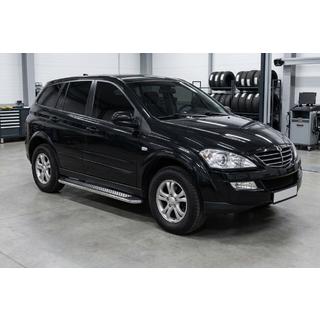 Zijtreden Maydos V2 (2 st., aluminium/RVS) SsangYong Action 2005–2018 foto 1