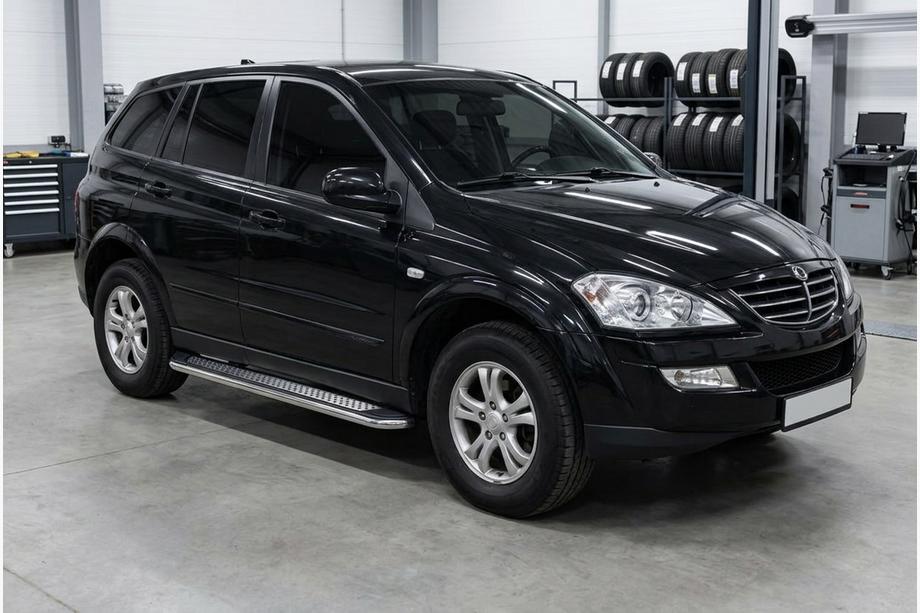 SsangYong Action 2005–2018 Zijtreden Maydos V2 (2 st., aluminium/RVS) Image