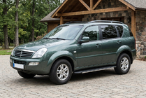 SsangYong Rexton I 2001–2017 Side steps Bosphorus Grey (set van 2, aluminium) foto 1