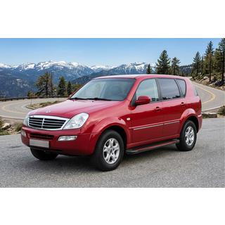 Side steps Maya Red (2 stuks, aluminium) SsangYong Rexton I 2001–2017 foto 1