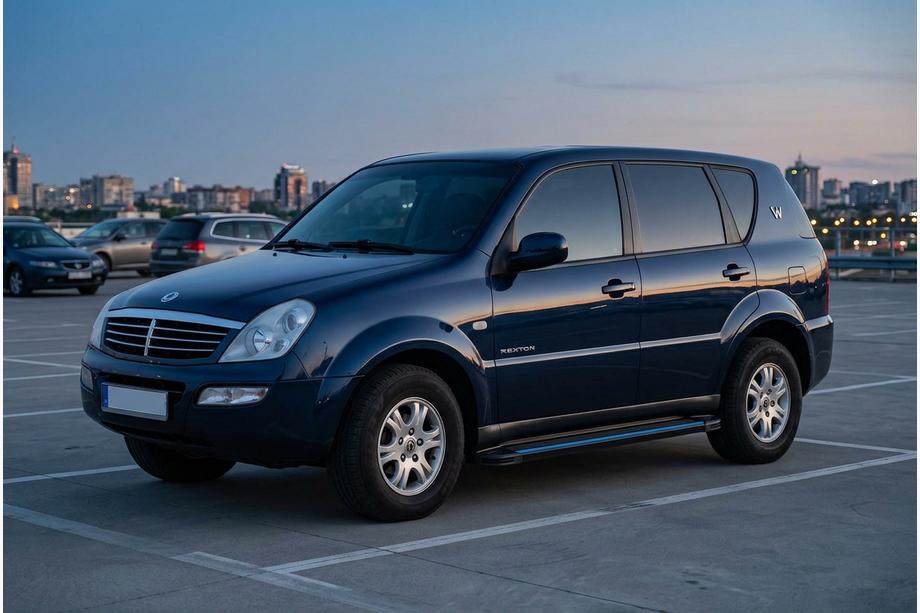 SsangYong Rexton I 2001–2017 Maya Blue zijtreden (2 stuks, aluminium) Image
