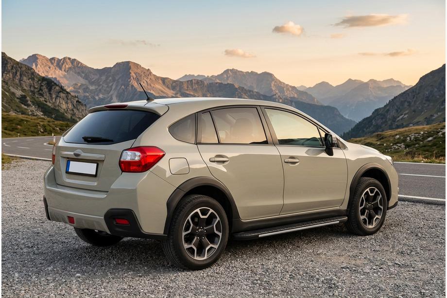 Subaru XV 2011–2017 Bosphorus Grey zijsteps (set van 2, aluminium) Image