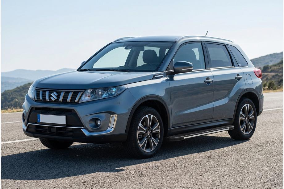 Suzuki Vitara 2015– Bosphorus Grey zijsteps (set van 2, aluminium) Image