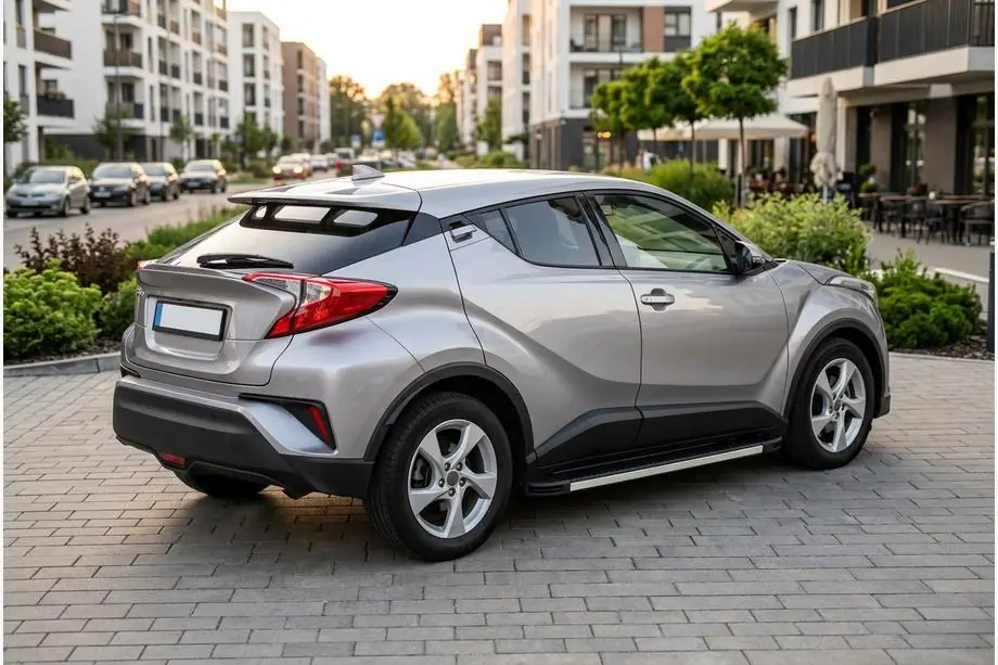 Toyota C-HR 2016–2023 Side steps Maya V1 (2 stuks, aluminium) Image