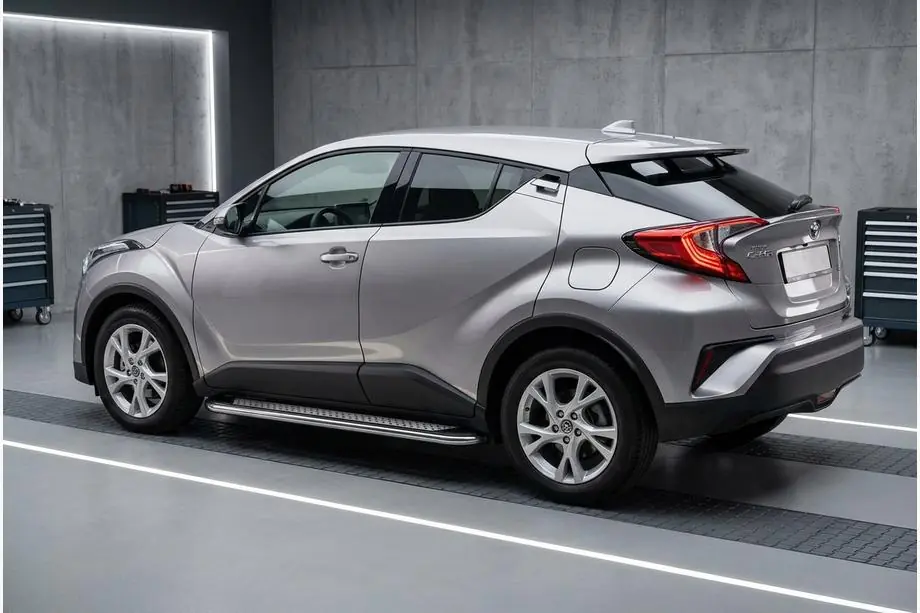 Toyota C-HR 2016–2023 Maydos V2 zijtreden (set van 2, aluminium) Image