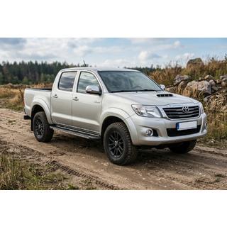 Bosphorus Grey zijsteps (set van 2, aluminium) Toyota Hilux 2006–2015 foto 1
