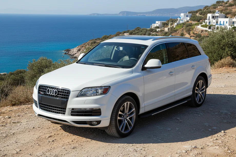Audi Q7 2005–2015 Bosphorus Grey zijsteps (set van 2, aluminium) Image