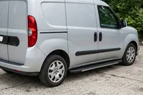 Opel Combo 2012–2018 Bosphorus Grey zijsteps (set van 2, aluminium) foto 1