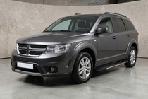 Dodge Journey 2008–2020 Bosphorus Grey zijsteps (set van 2, aluminium) foto 1