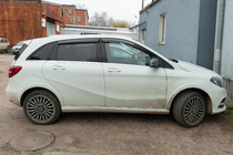 Mercedes B-klasse W246 2011–2018 Raamdeflectoren (4 stuks, HIC) foto 3