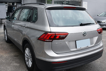Volkswagen Tiguan 2016–2023 Raamdeflectoren (4 stuks, HIC) foto 2