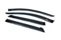 Volvo XC90 2002–2014 Raamdeflectors met chroomstrip (4 stuks, HIC) foto 4