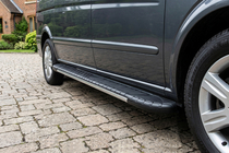 Mercedes Vito/V-klasse W447 2014– Bosphorus Grey zijsteps (set van 2, aluminium) Korte en middellange wielbasis foto 1