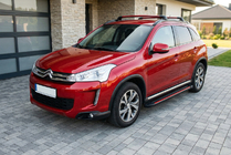 Citroen C-4 Aircross 2012–2017 Side steps Maya Red (2 stuks, aluminium) foto 1