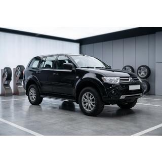 Bosphorus Grey zijsteps (set van 2, aluminium) Mitsubishi Pajero Sport 2008–2015 foto 1