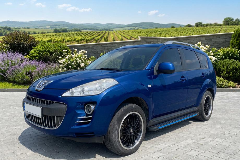 Peugeot 4007 2007–2013 Maya Blue sidesteps (2 stuks, aluminium) Image