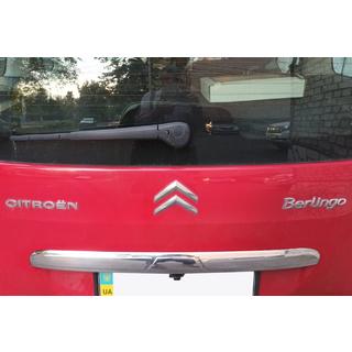 Chromen sierlijst boven de kentekenplaat (RVS) Citroen Berlingo 2008–2018 foto 1
