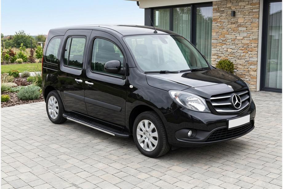 Mercedes Citan 2013–2021 Bosphorus Grey zijsteps (set van 2, aluminium) Image