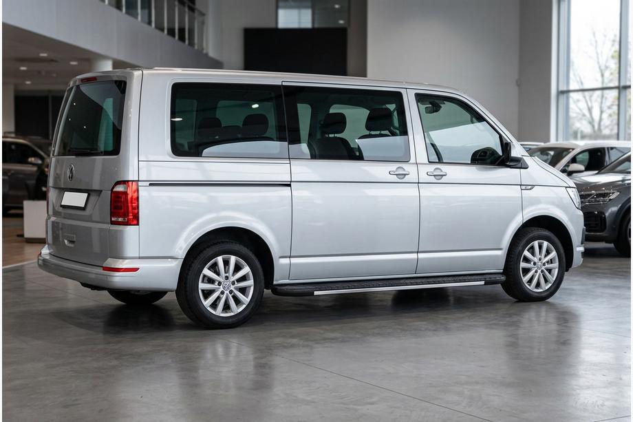 Volkswagen T6 2015–2024 Bosphorus Grey zijsteps (set van 2, aluminium) Image