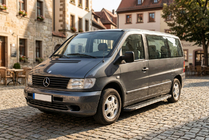 Mercedes Vito W638 1996–2003 Bosphorus Grey zijsteps (set van 2, aluminium) foto 1