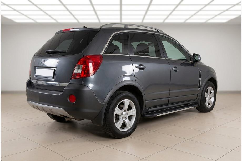 Opel Antara 2006–2017 Side steps Bosphorus Grey (set van 2, aluminium) 2016-2018 Image