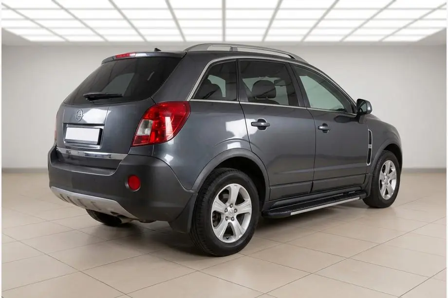 Opel Antara 2006–2017 Side steps Bosphorus Grey (set van 2, aluminium) Image