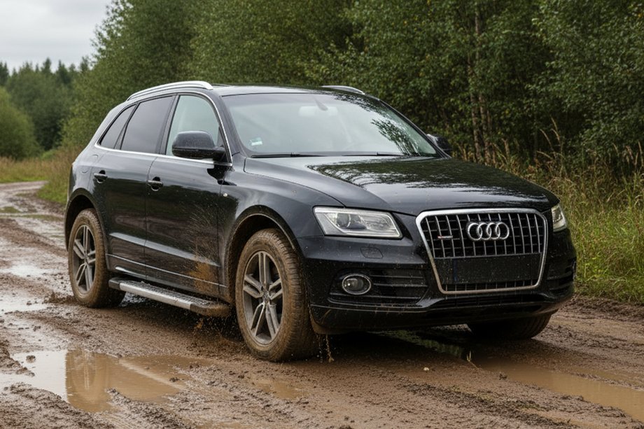 Audi Q5 2008–2017 Side steps New Vision Grey (2 stuks, aluminium) Image