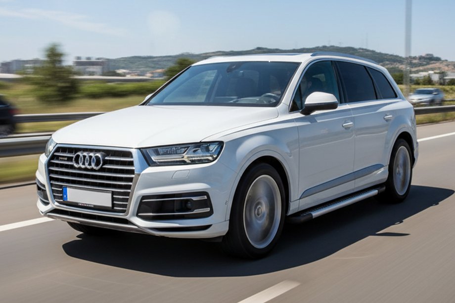 Audi Q7 2015–2026 Side steps New Vision Grey (2 stuks, aluminium) Image