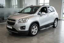 Chevrolet Trax 2012–2023 Tayga V2 side steps (2 stuks, aluminium) foto 1