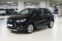 Chevrolet Trax 2012–2023 Side steps New Vision Black (2 stuks, aluminium) foto 1